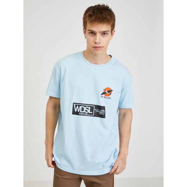 Diesel Light Blue Men's T-Shirt Diesel - Men