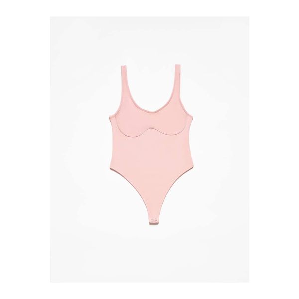 Dilvin Dilvin 3787 Bodysuit-pink