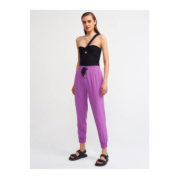 Dilvin Dilvin 5028 Jogging Fit Trousers-lilac