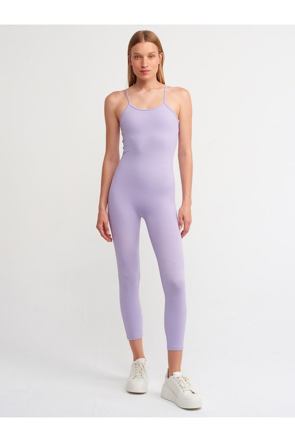 Dilvin Dilvin 7957 Suspended Jumpsuit-lilac