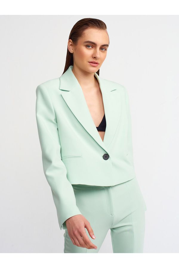 Dilvin Dilvin Blazer - Green - Regular fit