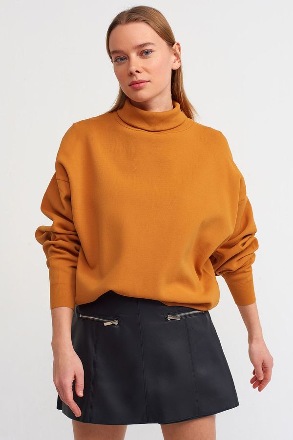 Dilvin Dilvin Sweater - Orange - Regular fit
