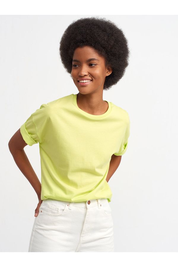 Dilvin Dilvin T-Shirt - Yellow - Regular