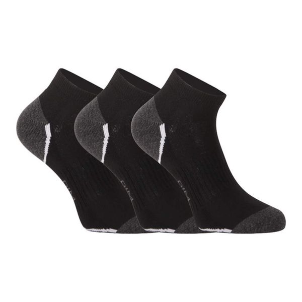 DIM 3PACK women's socks DIM low black (DI0005US-A02)