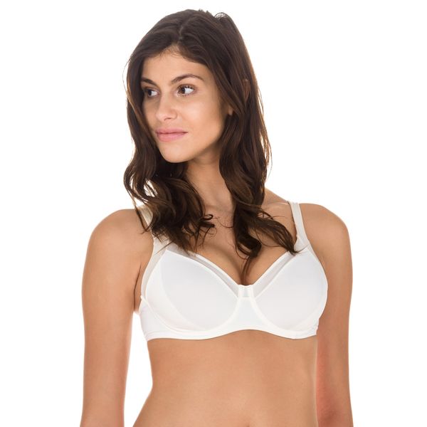 DIM DIM INVISIBLE GENEROUS BRA - Women's bra with bones - cream
