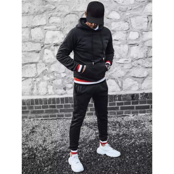 DStreet Black men's tracksuit Dstreet AX0662