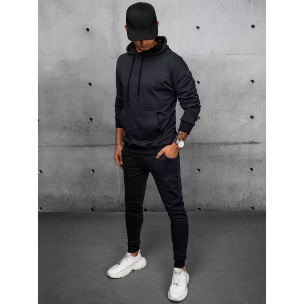 DStreet Black men's tracksuit Dstreet AX0681