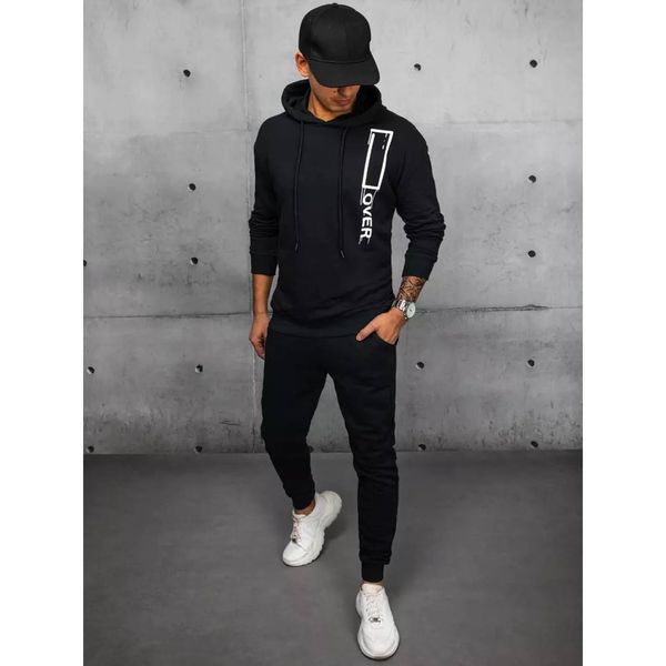 DStreet Black men's tracksuit Dstreet AX0683