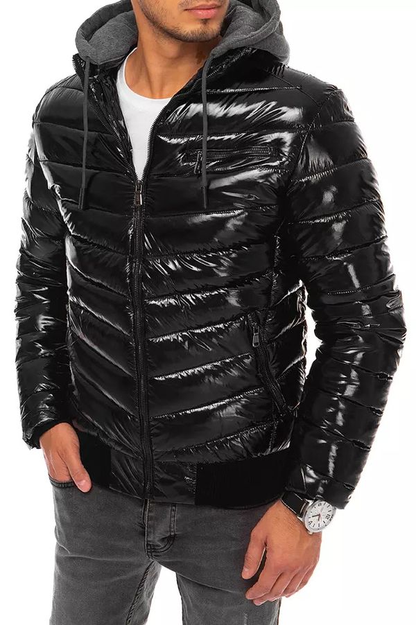 DStreet Black men's winter jacket Dstreet TX3846