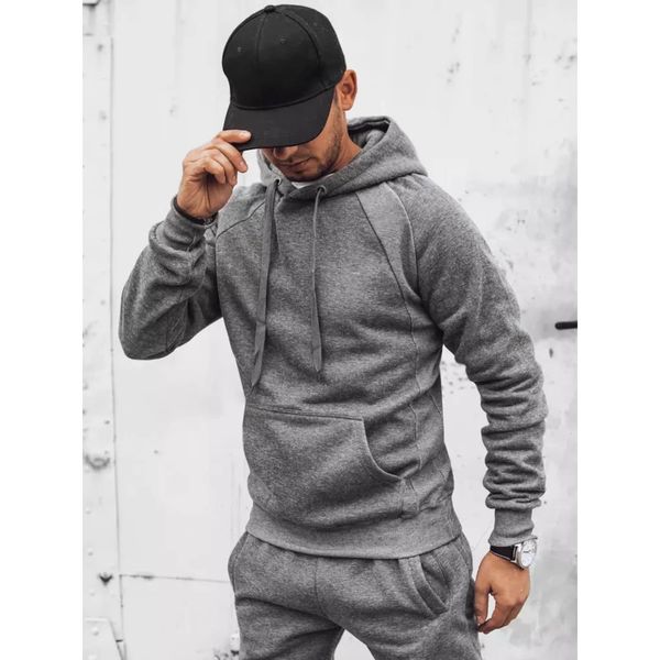 DStreet Dark gray men's tracksuit Dstreet AX0624