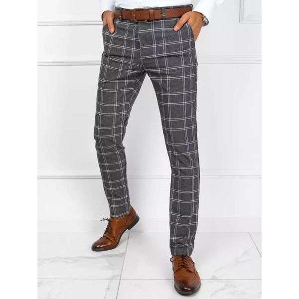 DStreet Dark gray men's trousers Dstreet UX3767