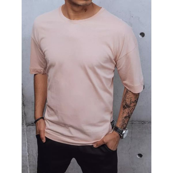 DStreet Dstreet RX4599z pink men's T-shirt