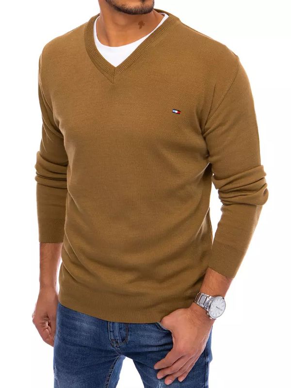 DStreet Dstreet WX1821 brown men's sweater
