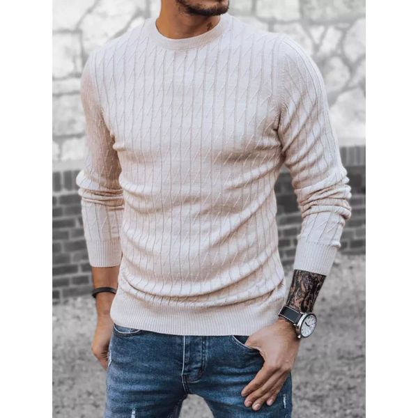 DStreet Dstreet WX2000 men's beige sweater