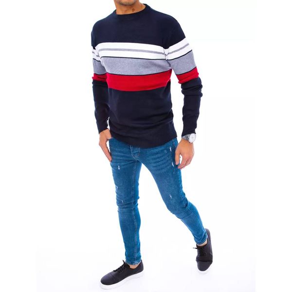 DStreet Dstreet WX2071 men's navy blue sweater