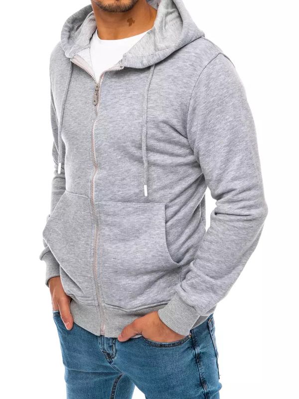 DStreet Gray men's sweatshirt Dstreet BX5095