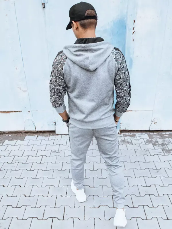 DStreet Grey men's tracksuit Dstreet