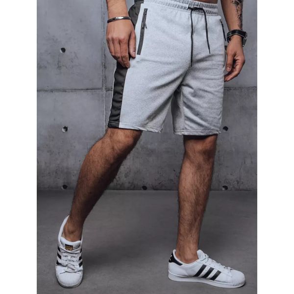 DStreet Light gray men's shorts Dstreet SX2101