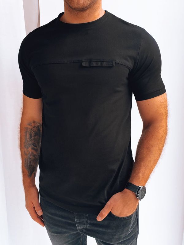 DStreet Men's basic black T-shirt Dstreet