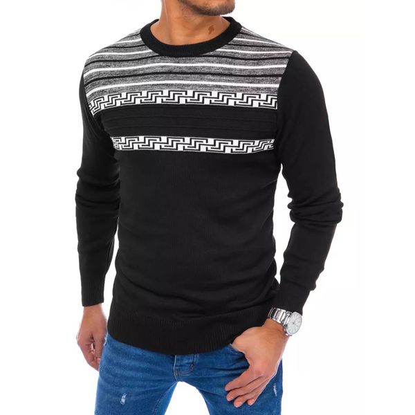 DStreet Men's black sweater Dstreet WX1954