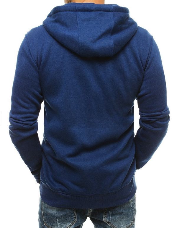 DStreet Men's Blue Hoodie BX4686