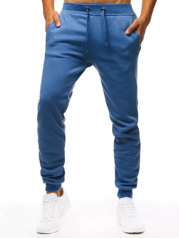DStreet Men's blue sweatpants Dstreet UX3427
