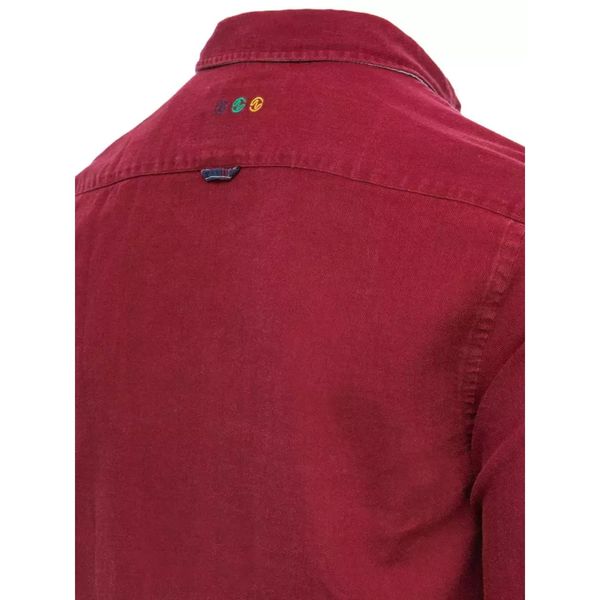 DStreet Men's burgundy shirt Dstreet DX2270