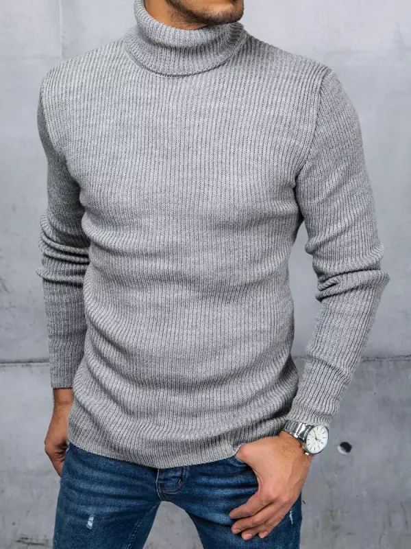 DStreet Men's light gray sweater Dstreet