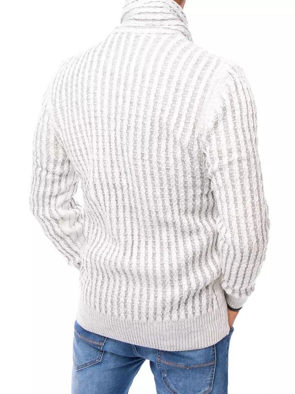 DStreet Men's light gray sweater Dstreet WX1781