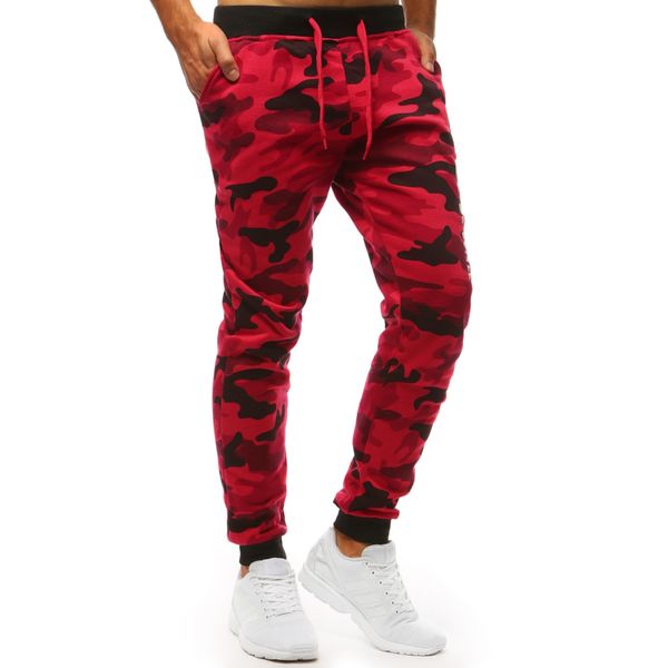 DStreet Men's red camo sweatpants Dstreet UX3516