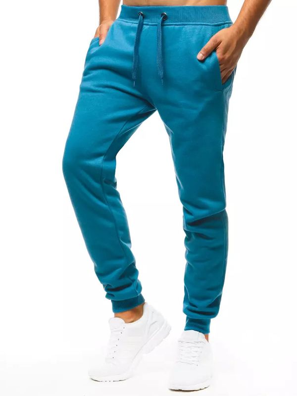 DStreet Men's turquoise sweatpants Dstreet UX3428