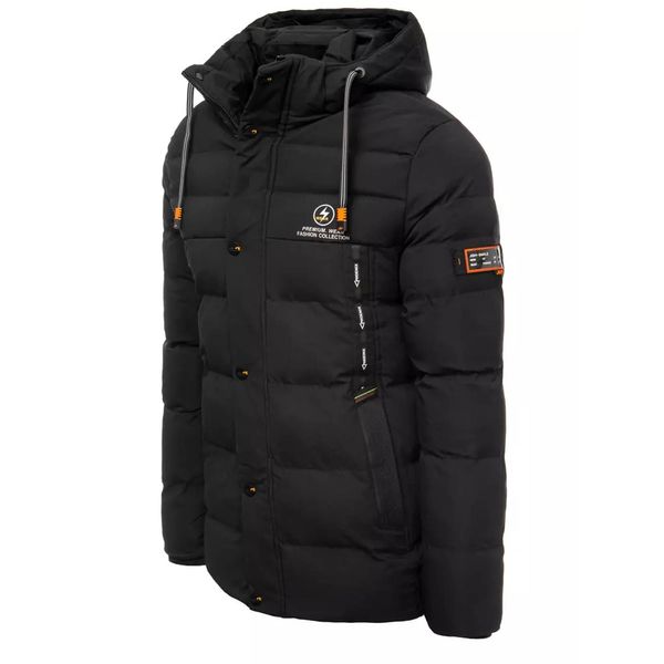 DStreet Men's winter jacket black Dstreet TX4326