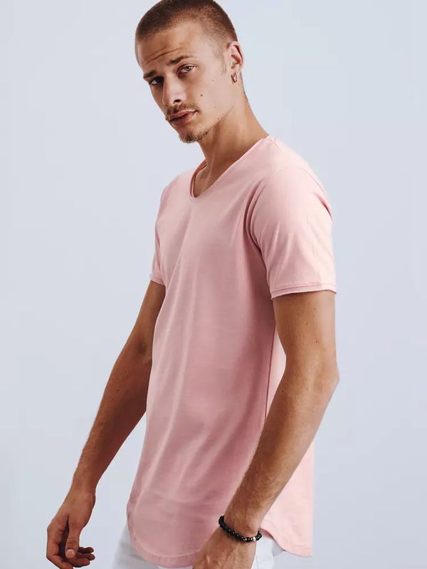 DStreet Pink Dstreet RX4613 T-shirt męski