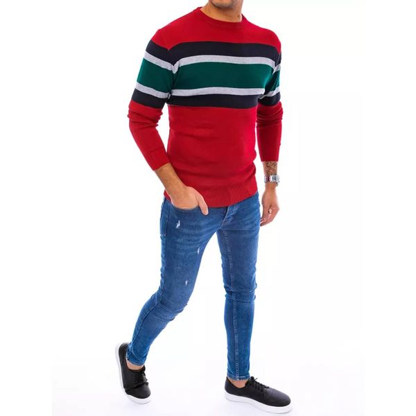 DStreet Red men's sweater Dstreet WX2069