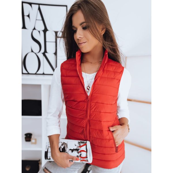 DStreet ROSILA women's vest red Dstreet TY2578z