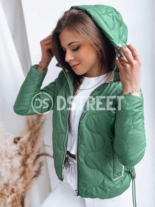 DStreet Women's Jacket FLUFFY Green Dstreet