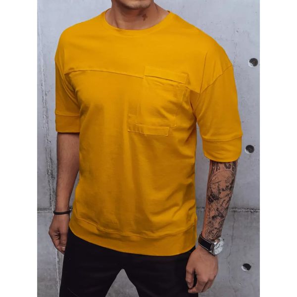 DStreet Yellow Dstreet RX4633z men's T-shirt