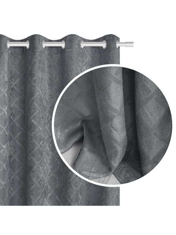 Edoti Edoti Blackout curtain 140x250 A487