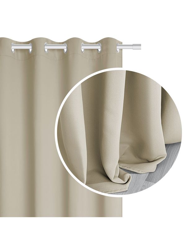 Edoti Edoti Blackout Hold curtain 140x250 A489