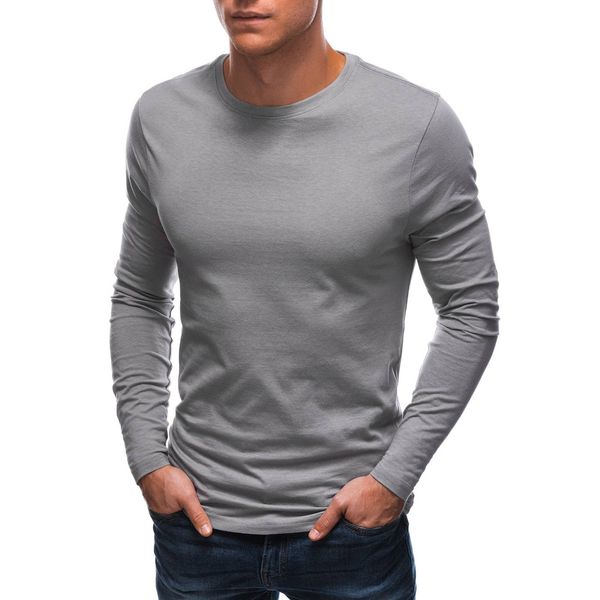 Edoti Edoti Men's plain longsleeve L148