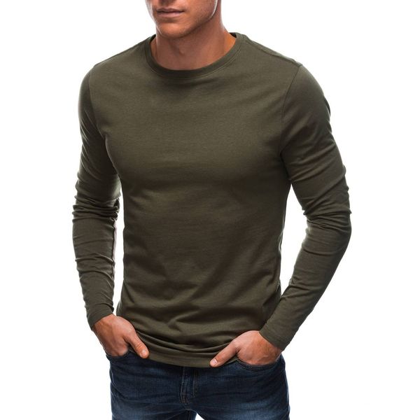 Edoti Edoti Men's plain longsleeve L148