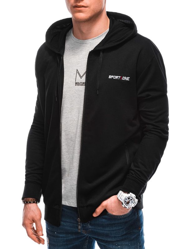 Edoti Edoti Men's zip-up sweatshirt