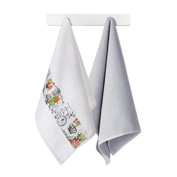 Edoti Edoti Set of kitchen towel Juliette 45x70 A526