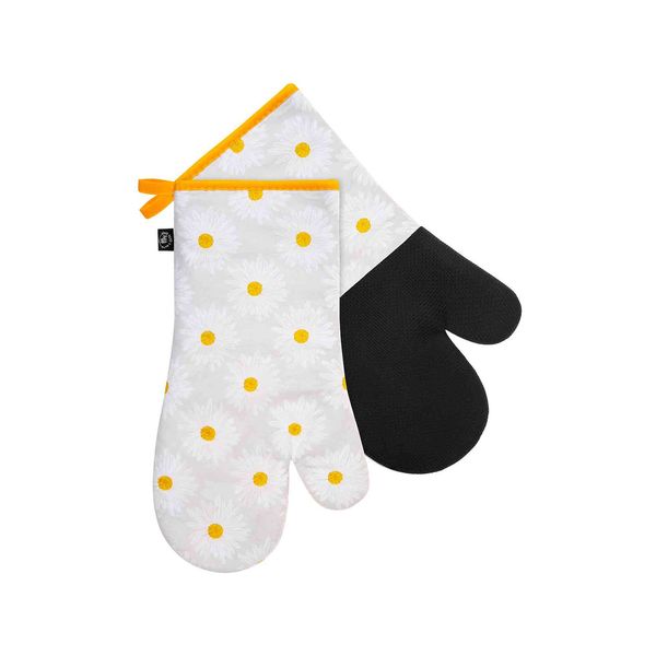 Edoti Edoti Silicone set of oven gloves Daisy A682