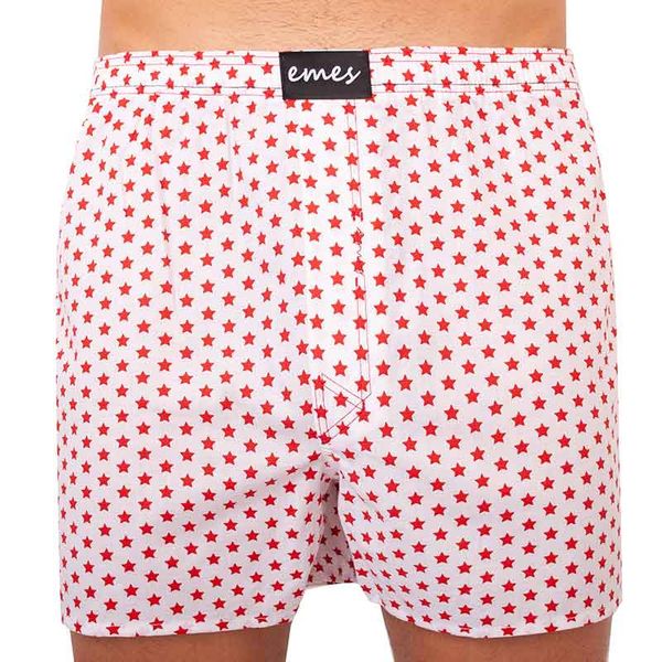 emes Emes white men's shorts with stars