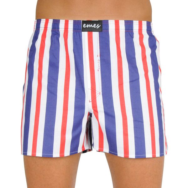 emes Men's shorts Emes stripes blue, red (035)