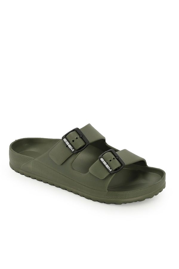 Esem Esem Mules - Khaki - Flat