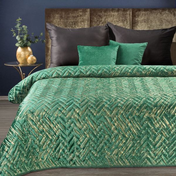 Eurofirany Eurofirany Unisex's Bedspread 387834 Dark Green