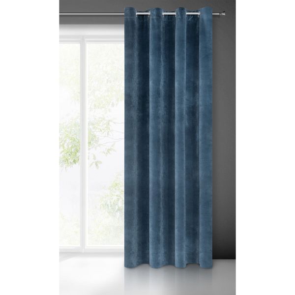 Eurofirany Eurofirany Unisex's Drape 315096 Navy Blue