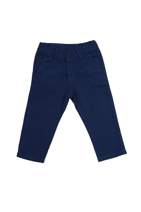 FASARDI Boys' dark blue ribbed shorts